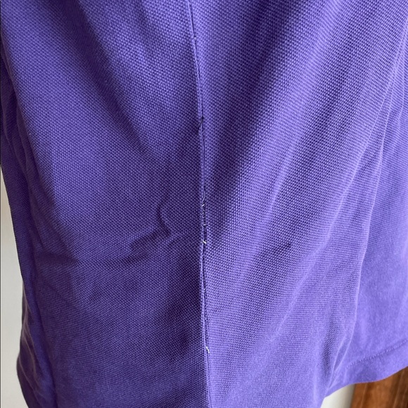 LACOSTE Women’s 1/2 Patron Polo Short Sleeve Shirt in Rich Purple M - Picture 14 of 16